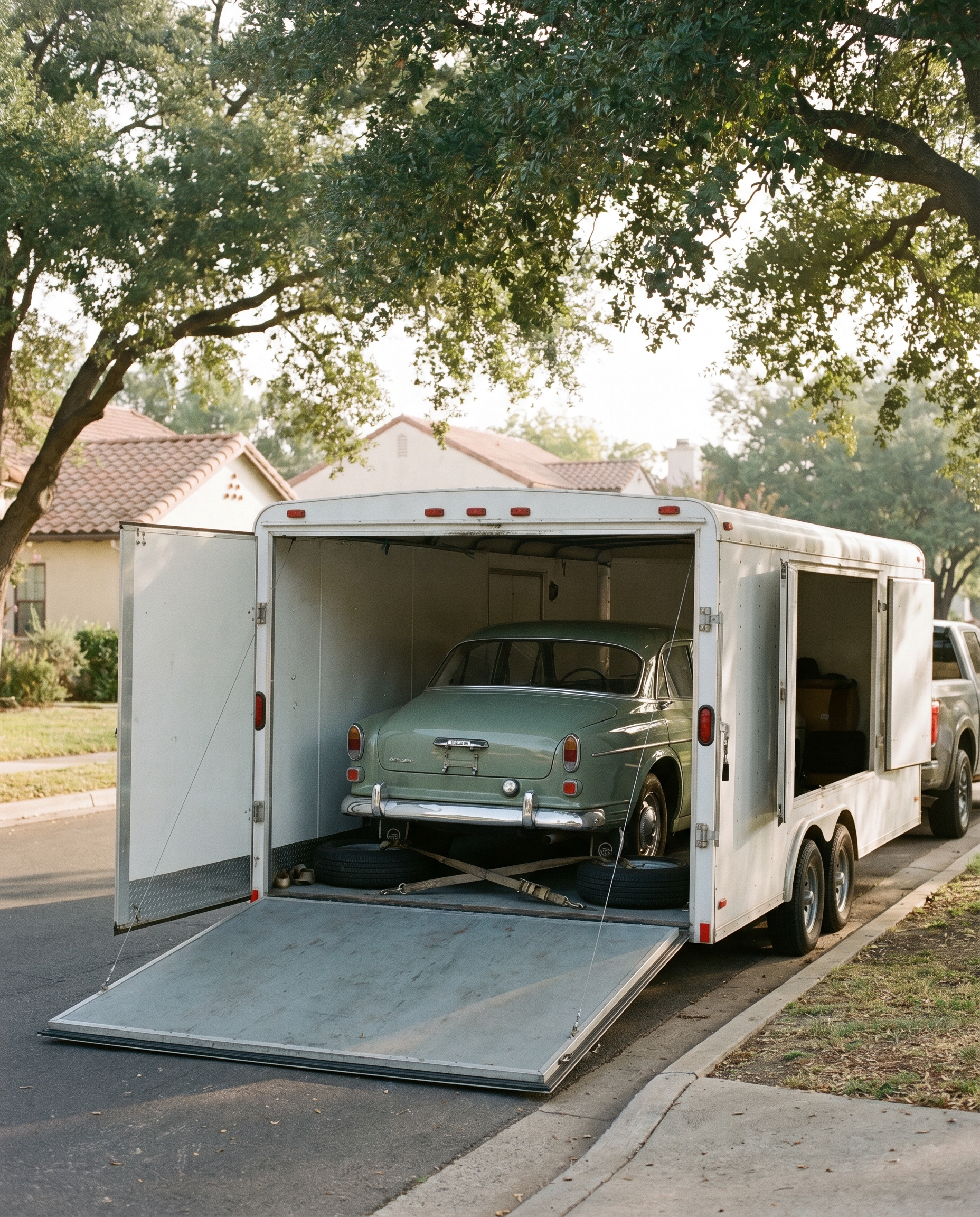 Auto Transport — editorial photograph
