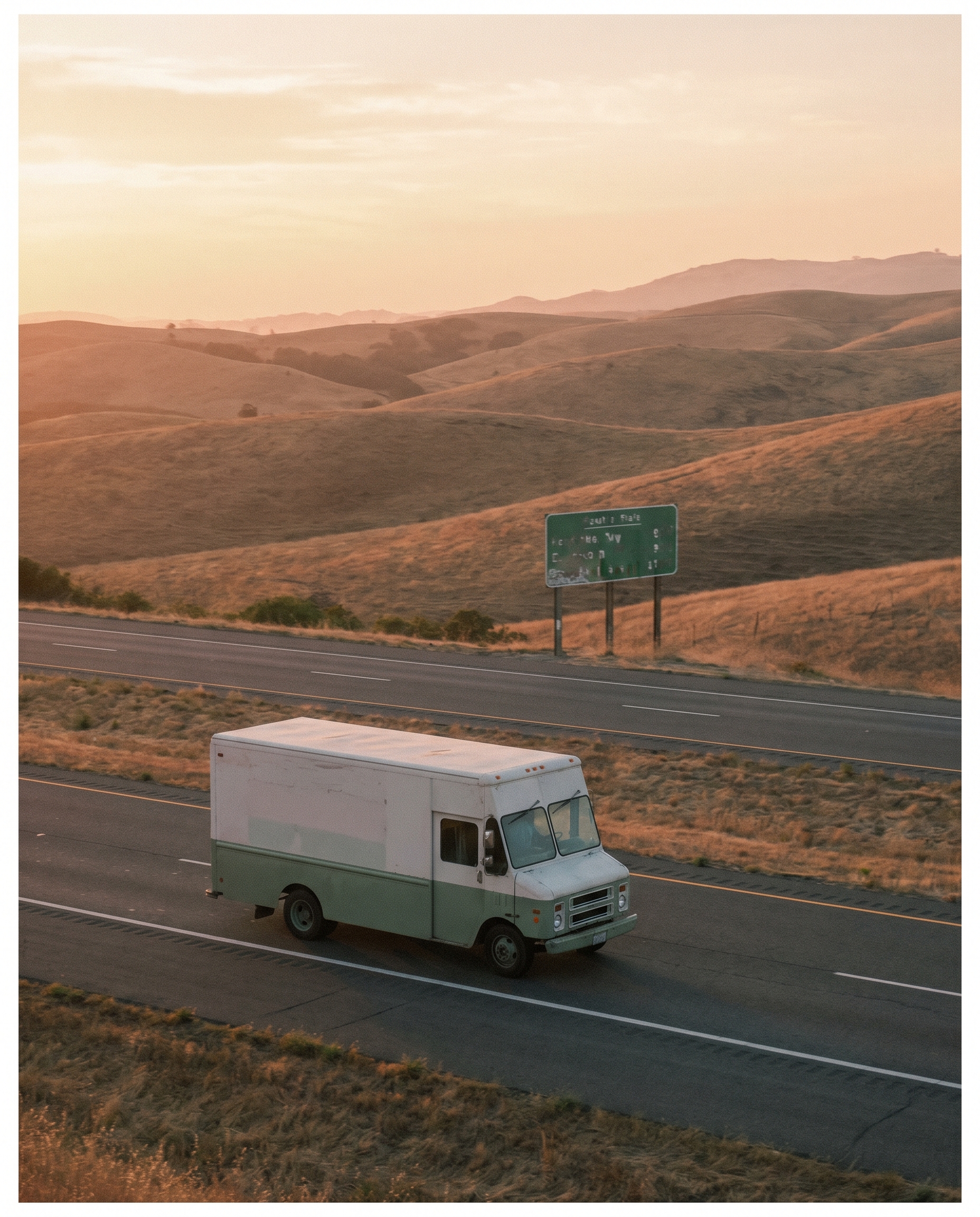 Interstate Moves — editorial photograph
