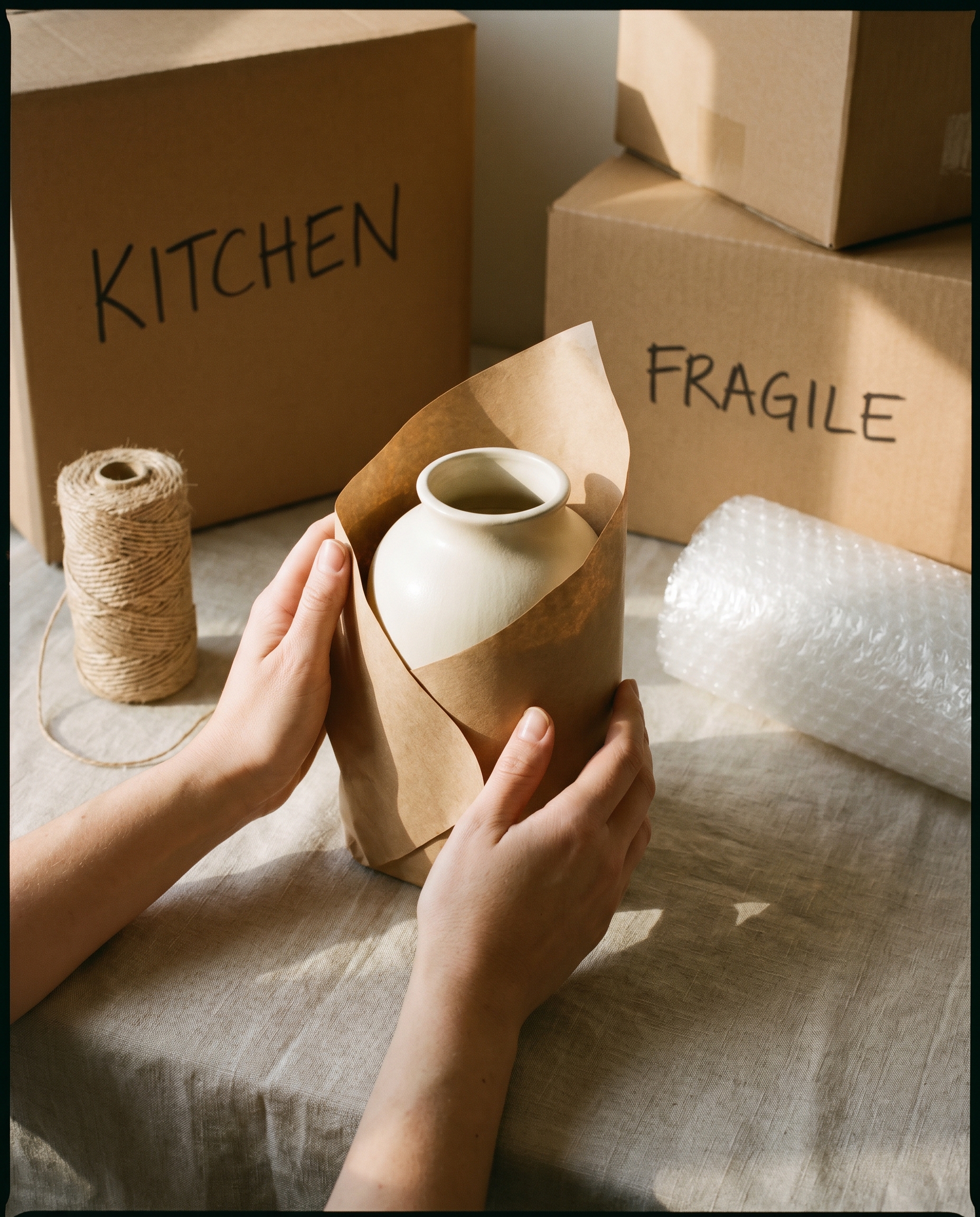 Full-Service Packing — editorial photograph