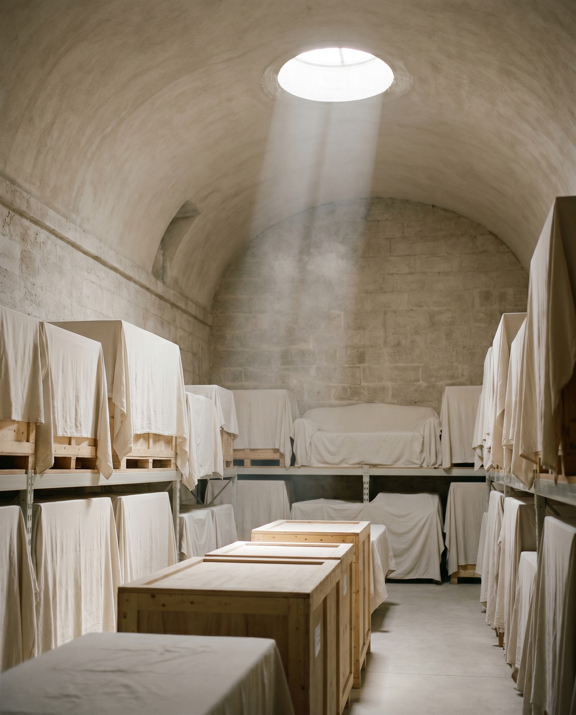In-Transit Storage — editorial photograph
